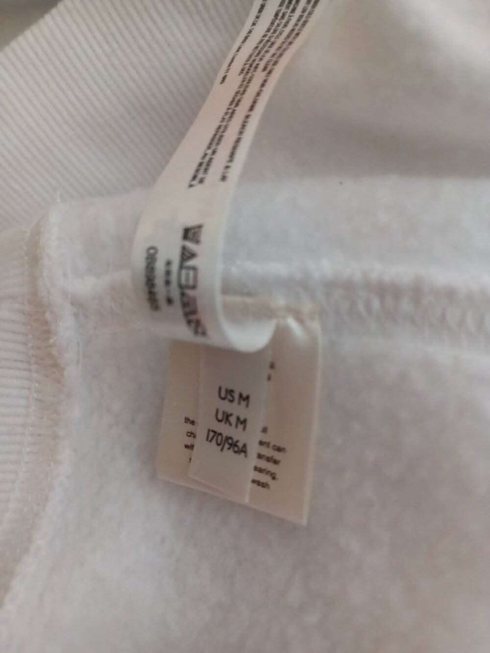 Free People Movement Believe It Lace Up Oversize Crop Hoodie White Womens Sz M - Picture 9 of 10